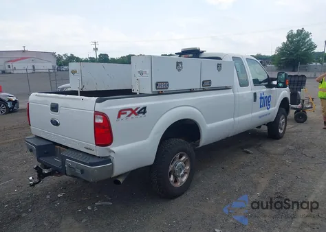 2016 Ford F-250 Xl from USA, damaged, VIN 1FT7X2B63GEC11472
